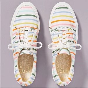 Keds x Rifle Paper co. Rainbow shoes